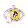 Comercio Exterior Popular Amuletos de la NFL Colgante de Fútbol Accesorios de Joyería de Aleación DIY Pulsera Collar Pendientes Colgante