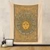 Tapeçaria Transfronteiriça Casa Boêmia Tapeçaria Decoração de Quarto Pano de Pendurar Pano de Fundo Pano de Pendurar Tarot Tapeçaria de Gato
