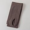 Leggings para niños con rayas verticales finas y ligeras de terciopelo blanco nuevo de otoño e invierno, pantimedias cálidas con forro polar de color sólido para niñas