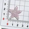 Serie de Accesorios Pequeños de Resina Brillante de Estrella de Mar para Manualidades: Pinzas para el Cabello, Pinzas para el Pelo, Imanes para el Refrigerador y Accesorios para Zuecos al por Mayor