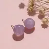 Aretes de Tachuela Coloridos con Forma de Bollo para Mujer 2026 Estilo Nuevo Pendientes de Color Caramelo de Gama Alta Dulces y Versátiles Pendientes para el Día a Día Modernos