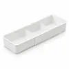 Caja de Almacenamiento Pequeña Transparente con Tapa de Plástico Rectangular para Escritorio para Agujas e Hilos, Accesorios para el Cabello, Caja Vacía Mini Pequeña
