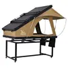 Tienda de campaña de techo triangular con soporte diagonal ultradelgada, no requiere montaje, impermeable y cálida, tienda de campaña de techo todoterreno para SUV en stock