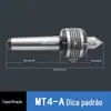 Rolamento de Eixo de Torno CNC de Alta Precisão, Contra-ponta Rotativa Morse 4/5/6, Máquinas Móveis Rotativas de Alta Velocidade