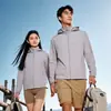 Casa de Pájaro Mismo Estilo Ropa de Protección Solar de Verano Hombres y Mujeres Sensación de Hielo Transpirable Chaqueta Protectora Solar Ropa de Protección Solar Anti-UV para Exteriores Personalizado
