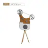 Gran Venta Precio Especial Simple Moderno Accesible Lujo Decoraciones Decorativas de Cristal Habitación Modelo Sala de Estar Mueble de TV Artesanías de Metal