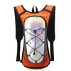 Mochila Esportiva Nova para Ciclismo ao Ar Livre Transfronteiriça Costurada Laser Refletiva Mochila de Maratona Leve Montanhismo Bolsa de Água