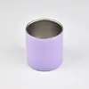Vaso recto de acero inoxidable transfronterizo para niños, vaso de aprendizaje de acero inoxidable 304 anticaídas, vaso de entrenamiento de silicona de grado alimenticio