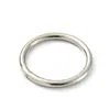 Venta al por mayor del fabricante Anillo Sólido Galvanizado de Hierro Especificaciones Completas Forma de O Pequeños Accesorios de Ferretería para Ropa Anillo Colgante Gancho