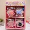 Novo Brinquedo de Apertar Criativo em Formato de Boneca Pequeno Pingente Brinquedo para Alívio de Estresse Infantil Desenho Animado Fofo Brinquedo de Apertar para Alívio de Estresse