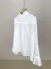 ¡Rico Romance Francés! ¡Solo este lote!! Camisa Bordada Pesada con Manga de Fuelles 26 Otoño H092506