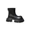 Primer Encuentro: Botas Gruesas de Tacón Grueso Elegantes y con Estilo Otoño/Invierno para Adelgazar con Punta Ancha para Mujer - Botines Chelsea, Botines y Botas Martin