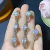 Anillo de ópalo natural con incrustaciones de cobre, piedra principal de 4*6 mm, artículo especial no admite devolución
