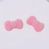 Estilo Dulce Cool de Chica Japonesa Dibujo Animado Lindo Peluche Parche de Lazo Colorido Pasador de Pelo Accesorio DIY