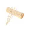 Fabricante de brochetas para barbacoa, brochetas de bambú desechables especializadas, no necesitan desinfección, asadas al carbón, anti-quemaduras, palitos para helado, envueltos individualmente