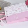 Cuerda de Papel Bolsa de Regalo Cuerda Mediana Bronceado Ins Dibujos Animados Bolsa de Compras Linda Exquisita Bolsa de Papel Kraft Al Por Mayor
