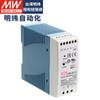 Fuente de alimentación conmutada tipo riel Mingwei DRA40W60W, transformador de accionamiento de lámpara LED de 220 a 12 V/24 V CC.
