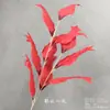 Casamento Estilo Chinês Estilo Vermelho Decoração de Guia de Estrada Arranjo de Flores Artificiais Flor de Teto Cerimônia de Noivado Arranjo de Banquete Arte com Flores Artificiais de Casamento