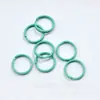 8751 Pintura en Aerosol Círculo Doble Anillo de Conexión Colorido Accesorios para Joyería Hechos a Mano DIY Anillo Cerrado Círculo Colorido