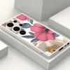 Comercio Exterior Flor Artística Galaxia S22Plus Agujero Fino Carcasa Anti-Caídas Todo Incluido A15/A16 Carcasa para Teléfono Móvil Anti-Desgaste Carcasa Suave