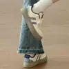 Zapatillas Blancas Súper Trendy Otoño 2026 para Mujer Estilo Coreano Retro Casual Zapatos de Tabla Versátiles Estudiante Deportivos Casuales Zapatos de Pan