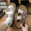 Pantuflas de Corcho para Hombre, Calzado de Verano para Exteriores, Sandalias Casuales de Suela Suave, Sandalias Deportivas de Playa de Gama Alta para Hombre