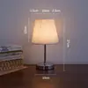 Luz Noturna LED para Quarto, Mesa de Cabeceira, Estudo, Dormitório, Lâmpada de Atmosfera para Dormir, Lâmpada de Mesa Pequena USB Criativa de Alto Padrão Estilo Americano