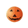 Linternas de Papel Decorativas de Halloween Plegables Calabaza Fantasma Accesorios de Ambiente de Festival Colgante de Araña Hecho a Mano