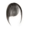 Peruca com Franja Topo da Cabeça Feminino Cabelo de Simulação Natural Franja Frontal Antiga Inclinada Franja Falsa Cortina de Cabeça Leve Sem Costura