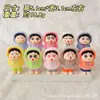 Decoração de Carro Criativa Fofa de Desenho Animado, Brinquedo Tendência Luminoso, Ornamento de Mesa de Resina 3D Fofo, Brinquedo Infantil Saco Surpresa