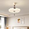 Lámpara de Techo para Dormitorio Principal Estrella Creativa Estilo Mid-Century Lámpara de Flor Estilo Japonés de Alta Gama Lámpara de Protección Ocular para Habitación Infantil