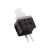 Suministros del Fabricante Interruptores de Botón Táctil, Interruptores de Tecla 5.8X5.8-2P Fila Única Dos Pines Interruptores de Bloqueo Automático Venta al por Mayor