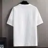 Camiseta de Seda de Hielo para Hombre, Verano de Secado Rápido de Manga Corta 2025 Nuevo Estilo Chino para Hombre de Gama Alta de Media Manga