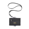 Bolsa Pequeña Plegable Ligera para Exteriores Bolsa Colgante para Identificación Bolso de Tarjetas Casual para Hombre Control de Acceso para Autobús Portatarjetas de Comida Bolso Colgante para Monedas en el Cuello