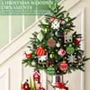 Decoración de Árbol de Navidad Transfronteriza Artesanías de Virutas de Madera Colgantes Navideños DIY Fiesta en Casa Etiquetas Navideñas de Madera