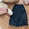 Pantalones Casuales Cómodos Sueltos de Nuevo Estilo Otoñal Transfronterizos para Niñas, Elegantes Pantalones de Pierna Ancha, Pantalones Largos Estilo Coreano para Bebés Niñas