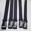 Cinta de fivela dobrável para bicicleta de nylon imitação com trama fina de 25mm, cinta de cinto para atividades ao ar livre