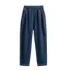 Roupas Femininas Tamanho Grande Menina Plus Size Verão Nova Chegada 2024 Cintura Alta Moda Calça Harlan Feminina Petite Chic Jeans Casual