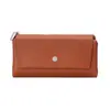 ¡Funda Suave! Nuevo Patrón de Lichi 70% de descuento Cartera Larga para Mujer Transfronteriza Cartera Clásica Europea y Americana para Monedas Mayoreo