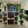 Novo Suporte de Flores de Jardim de Ferro Multicamadas para Interior Casa Varanda Sala de Estar Anti-corrosão Suporte para Vasos de Flores Suporte de Flores