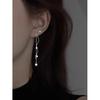 Pendientes Star Wave para mujer otoño e invierno 2022 nuevos de moda largos nicho alta calidad borla estrella piercing oreja línea de oreja