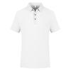 Camisa Cultural de Equipo Personalizada Elegante Laminada sin Costuras Manga Corta Cuello Camisero Polo Ropa de Trabajo Camiseta con Logo Impreso y Bordado