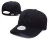 Gorra de Béisbol Nueva 2024 para Hombres y Mujeres, Sombrero de Sol Bordado Ajustable, Moderno y Versátil, Gorra de Pico con Logo del Equipo La/Ny