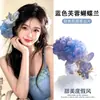 Grampo de Cabelo Phalaenopsis Estilo Pura Luxúria Super Fada Clip de Renda Artificial Grampo para Foto de Férias na Praia Acessórios de Cabelo Coreanos de Alta Qualidade