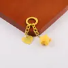 Cadena de Anillas de Primavera Colorida con Colgantes de Pentagrama y Corazón Accesorios de Cadena para Colgar Llaveros DIY Material de Cuentas
