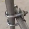Grampo de Tubo em Forma de U Duplo Galvanizado Maple Fixador de Tubo de Ferro Fivela de Tubo de Aço Fivela Dupla Cruzada Grampo de Fixação de Tubo de Água