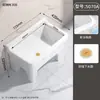 Fregadero de Cerámica para Trapeador con Diseño Elevado y Profundizado, Adecuado para Uso en Balcón, Cubeta para Trapear de Patas Altas para Uso Doméstico, Cubeta para Lavar Trapeadores de Balcón