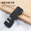 Mini Piedra de Afilar Pequeña Acero Inoxidable Multifuncional Portátil para Exteriores Afilador de Cuchillos Cocina Piedra Multifuncional para Cuchillos