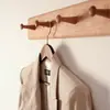 Cabides Retro Antiderrapantes da Moda para Uso Doméstico, Loja de Roupas, Hotel, Uso Doméstico Diário, Cabides de Armazenamento de Madeira Sólida