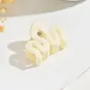 Europa e Estados Unidos acessórios de cabelo transfronteiriços médio café com leite quente fosco novo feminino clássico presilha de cabelo combinação de conjunto meio rabo de cavalo presilha de cabelo